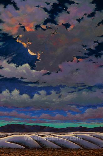 Twilight, White Sands by Renee Marz Mullis