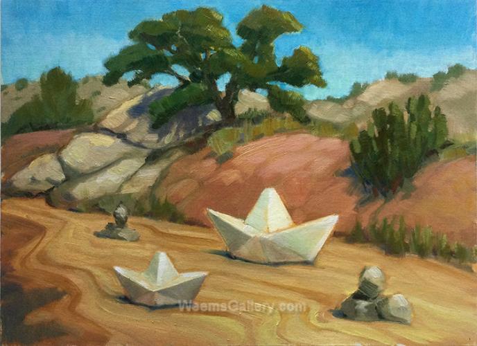 Sailing down the Arroyo by Marcia Williams