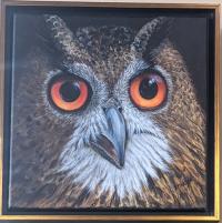 Owl Eye to Eye by Victoria Mauldin