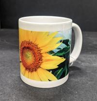 Mug Sunflower by Janet Haist