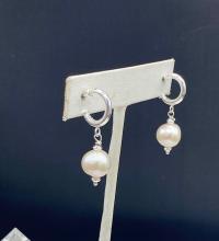 Freshwater Pearl Dangle Earrings by Suzanne Woodworth