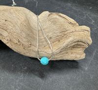 Eunity Faceted Sm Turquoise Necklace by Suzanne Woodworth
