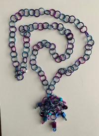 AA Long Pendant Necklace by Carolyn Henderson
