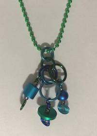 Ball Chain Pendant Necklace by Carolyn Henderson