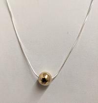 Eunity Necklace 14kt GF Bead by Suzanne Woodworth