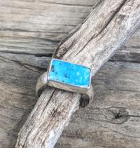 Persian Turquoise Ring by Cliff Sprague