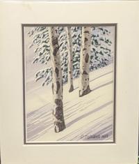 Snowy Slope by Dan Stouffer
