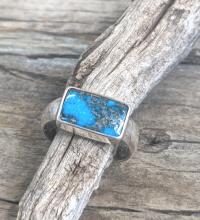 Persian Turquoise Ring by Cliff Sprague
