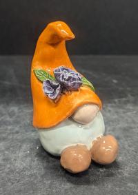 Gnome figurine by Kathy Lovell