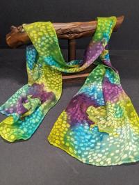 Apple Leaves scarf by Claudia Fluegge