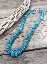 Spiderweb Turquoise Necklace by Pam Springall