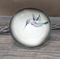 Bowl - Hummingbird by Pat Marsello