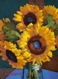 Small Sunflower #2 by Sarah Blumenschein