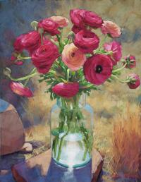 Sunshine and Ranunculus #3 by Sarah Blumenschein